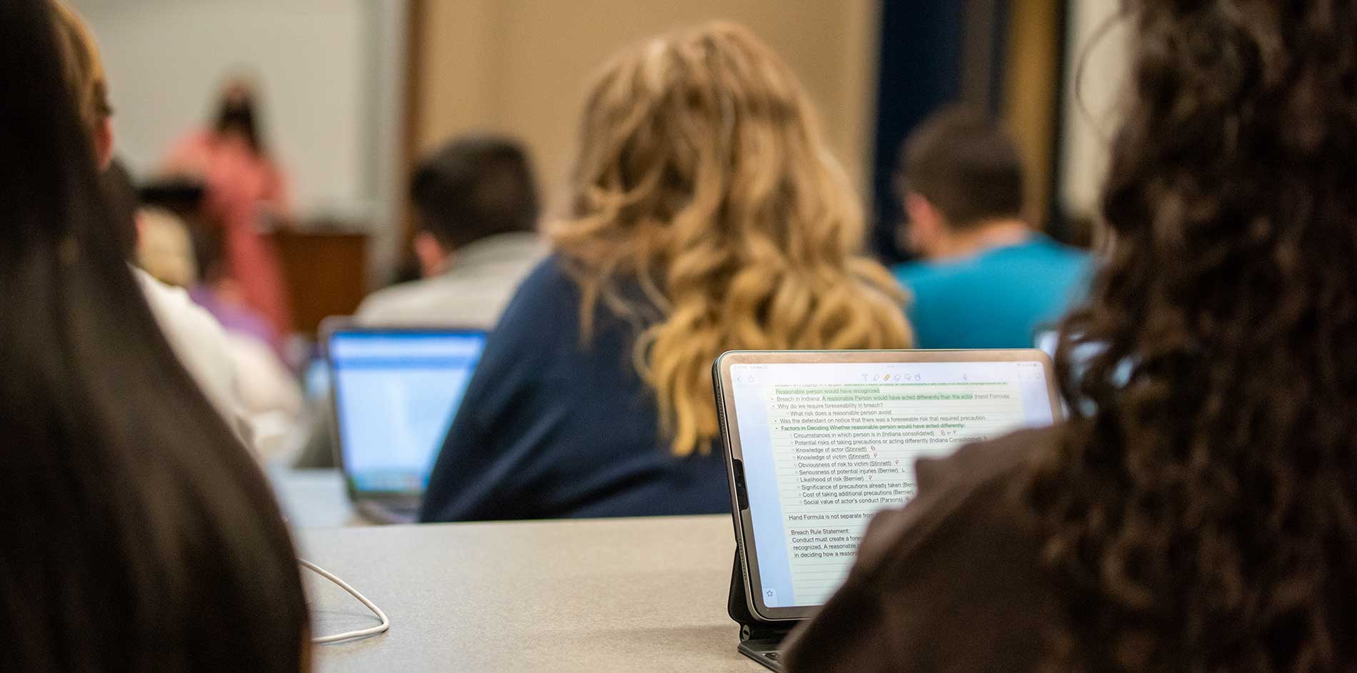 Classroom with Students