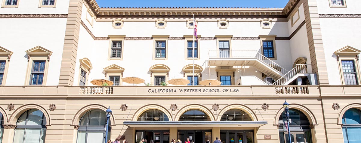 California Western School of Law exterior of classroom building