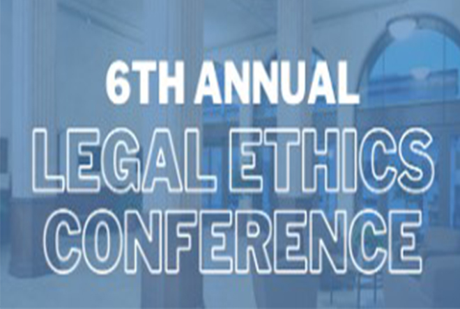 Legal Ethics Conference flyer