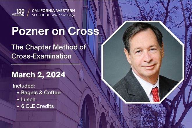 Pozner on Cross: The Chapter Method of Cross-Examination