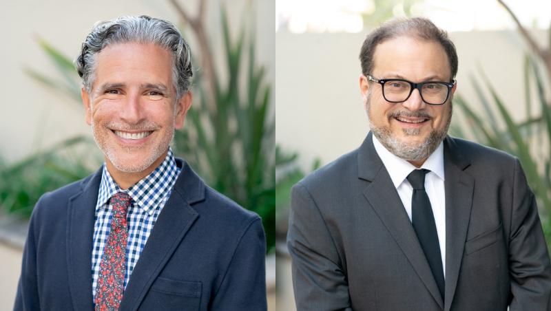 William Aceves and James Cooper, professors at California Western School of Law