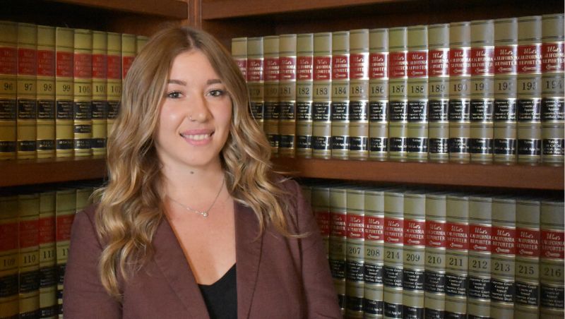 Kirstin Rosa '25, President of the Criminal Law Association, Vice Chair of the Moot Court Honors Board, and Competitive Advocacy Program Trial Team Member 