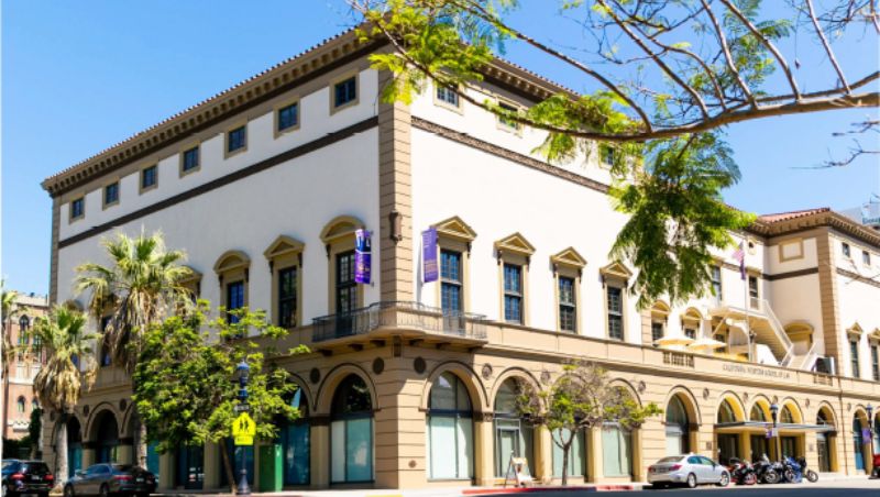 California Western School of Law's main academic building at 350 Cedar St.