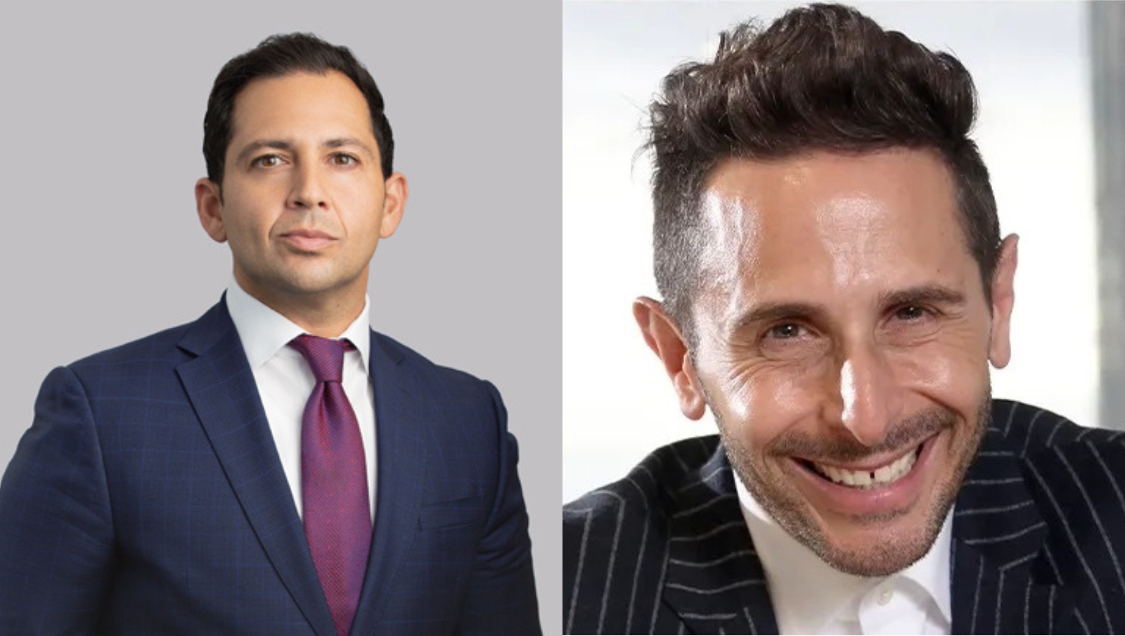 Arash Khalili '00 (left) and Todd Weinstein '00 (right)