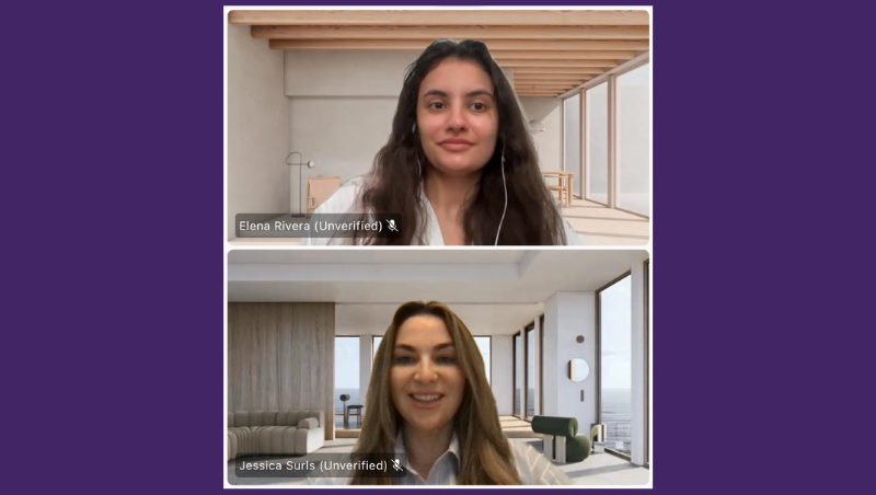 2Ls Elena Rivera and Jessica Surls