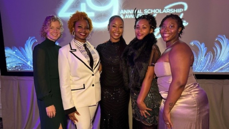 California Western students at the 49th Earl B. Gilliam Bar Annual Scholarships & Awards Gala 