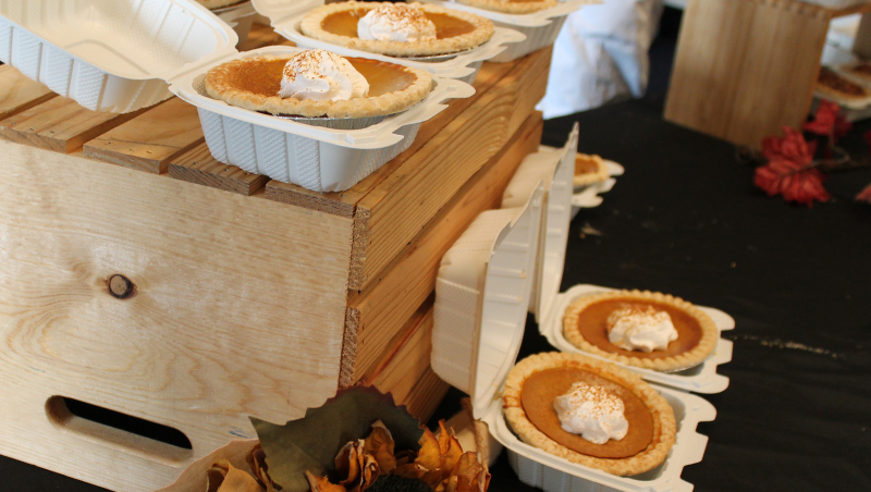 The Student Affairs team hosted their annual Pie Break.