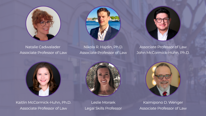 Meet our Six New Faculty Members