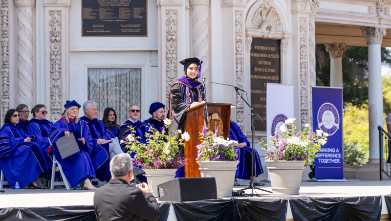 Student Commencement Speaker Malalai Fazilat