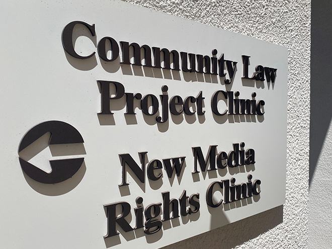 Sign of New Media Rights and Community Law Project
